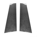 2 in 1 Car Carbon Fiber B-pillar Decorative Sticker for Mercedes-Benz CLAW117 2013-2019, Left