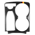 Car Carbon Fiber German Color Handrail Water Cup Holder Decorative Sticker for Mercedes-Benz GLK 200