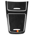 Car Carbon Fiber German Color Central Control Panel Decorative Sticker for Mercedes-Benz A Class 201