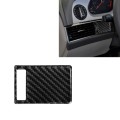 Car Carbon Fiber Air Outlet Adjustment Panel Decorative Sticker for Audi A6 2005-2011, Left Drive