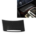 Car Carbon Fiber Storage Cover Decorative Sticker for Audi A6 2005-2011, Left Drive