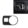 Car Carbon Fiber Headlight Switch Decorative Sticker for Audi TT 8n 8J MK123 TTRS 2008-2014, Right D