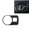 Car Carbon Fiber Headlight Switch Decorative Sticker for Audi TT 8n 8J MK123 TTRS 2008-2014, Left Dr