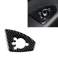 Car Carbon Fiber Door Button Decorative Sticker for Audi TT 8n 8J MK123 TTRS 2008-2014, Left Drive,