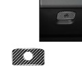 Car Carbon Fiber Front Passenger Seat Storage Box Handle Decorative Stickers for Jaguar F-PACE X761
