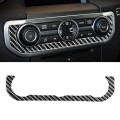 Car Carbon Fiber Time Clock Decorative Sticker for Land Rover Discovery 4 2010-2016, Left and Right