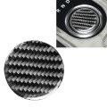 Car Carbon Fiber Gearshift Knob Decorative Sticker for Land Rover Discovery 4 2010-2016, Left and Ri