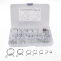 75 PCS Double Wire Spring Tube Clamp Water Pipe Clamps, Size: 6.0-22mm