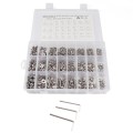 900 PCS 304 Stainless Steel Screws and Nuts Hex Socket Head Cap Screws Gasket Wrench Assortment Set