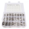 520 PCS 304 Stainless Steel Screws and Nuts Hex Socket Head Cap Screws Gasket Wrench Assortment Set
