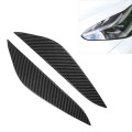 Car Headlight Eyebrow for Tesla Model 3(Carbon Fiber Black)