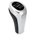 Car 6-speed Matte Silver Gear Shift Lever Knob for BMW