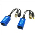 2 PCS Anpwoo 500PV Spliceable 2 in 1 Power + Video Balun HD-CVI/AHD/TVI Passive Twisted Transceiver