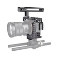 YELANGU CA7 YLG0908A Handle Video Camera Cage Stabilizer for Sony A7K / A72 / A73 / A7S2 / A7R3 / A7