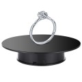 25cm 360 Degree Electric Rotating Mirror Surface Turntable Display Stand Video Shooting Props Turnta
