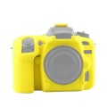 Soft Silicone Protective Case for Nikon D7500(Yellow)