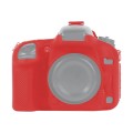 For Nikon D600 / D610 Soft Silicone Protective Case(Red)