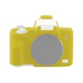 For Canon EOS M50 Mark II / M50 II Soft Silicone Protective Case(Yellow)