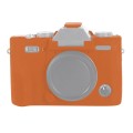For FUJIFILM X-T30 Soft Silicone Protective Case(Orange)