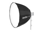 Godox P120H 120cm Deep Parabolic Softbox Reflector Diffuser Studio Light Box (Black)