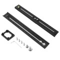 BEXIN VR-380L 380mm Length Aluminum Alloy Extended Quick Release Plate for Manfrotto / Sachtler(Blac