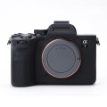 Soft Silicone Protective Case for Sony A7 IV (Black)