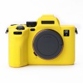 Soft Silicone Protective Case for Sony A7 IV (Yellow)