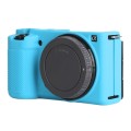 For Sony ZV-E10 Soft Silicone Protective Case (Blue)