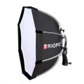 TRIOPO KS55 55cm Speedlite Flash Octagon Parabolic Softbox Diffuser with Bracket Mount Handle