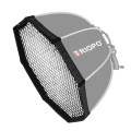 TRIOPO S120 Diameter 120cm Honeycomb Grid Octagon Softbox Reflector Diffuser for Studio Speedlite Fl
