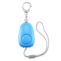 BJY-08 130dB Dual Bright LEDs Personal Alarm Women Self-Defense Alarm (Blue)