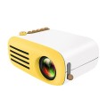 YG200 Portable LED Pocket Mini Projector AV SD HDMI Video Movie Game Home Theater Video Projector(Ye