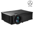 LY-40 1800 Lumens 1280 x 800 Home Theater LED Projector with Remote Control, UK Plug(Black)