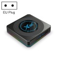 X96 X4 8K Smart TV BOX Android 11.0 Media Player with Remote Control, Amlogic S905X4 Quad Core ARM C