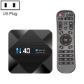 H40 4K Ultra HD Smart TV BOX Android 10.0 Media Player with Remote Control, Quad-core, RAM: 4GB, ROM