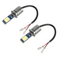 H3 2 PCS DC12-24V / 10.5W Car Fog Lights with 24LEDs SMD-3030 & Constant Current, Box Packaging(Whit
