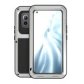 For Xiaomi Mi 11 LOVE MEI Metal Shockproof Waterproof Dustproof Protective Case without Glass(Silver