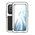 For Xiaomi Mi 11 LOVE MEI Metal Shockproof Waterproof Dustproof Protective Case without Glass(White)