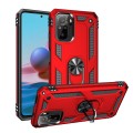 For Xiaomi Redmi Note 10 / Note 10S Shockproof TPU + PC Protective Case with 360 Degree Rotating Hol
