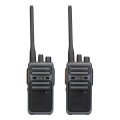 1 Pair RETEVIS RB617 PMR446 16CHS License-free Two Way Radio Handheld Walkie Talkie, EU Plug(Black)