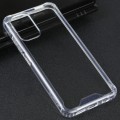 For Xiaomi Redmi Note 10 4G Four-corner Shockproof Transparent TPU + PC Protective Case