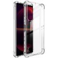For Sony Xperia 5 III IMAK All-inclusive Shockproof Airbag TPU Case with Screen Protector(Transparen