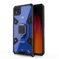 For Xiaomi Redmi 9C Space PC+TPU Ring Holder Protective Case(Blue)