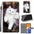For Xiaomi Redmi 9C Voltage Coloured Drawing Magnetic Clasp Horizontal Flip PU Leather Case with Hol