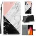 For Xiaomi Redmi Note 8 Voltage Coloured Drawing Magnetic Clasp Horizontal Flip PU Leather Case with