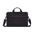 ND05SDJ Oxford Cloth + Nylon Laptop Portable Shoulder Bag, Size:13.3 inch(Black)