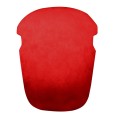 Car Suede Wrap Armrest Box Cover for Ford Mustang 2015-2020, Left and Right Drive Universal(Red)