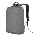 WIWU 15.6 inch Pilot Laptop Backpack(Grey)