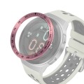 For Huawei Watch GT2e Smart Watch Stainless Steel Bezel Ring, Style:E Version Speed(Rose Pink Ring B