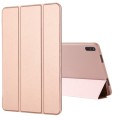 For Huawei MatePad 11 (2021) GEBEI Shockproof Horizontal Flip Leather Case with Three-folding Holder